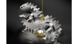 Oil-lubricated gears