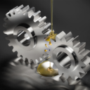 Oil-lubricated gears